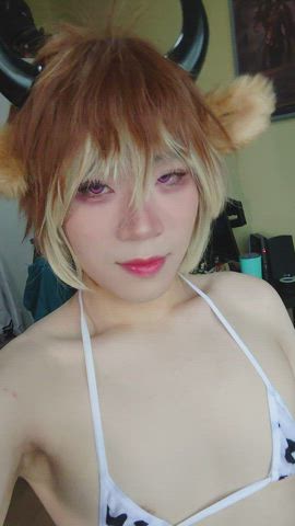 cosplay femboy r/hucow femboys gif