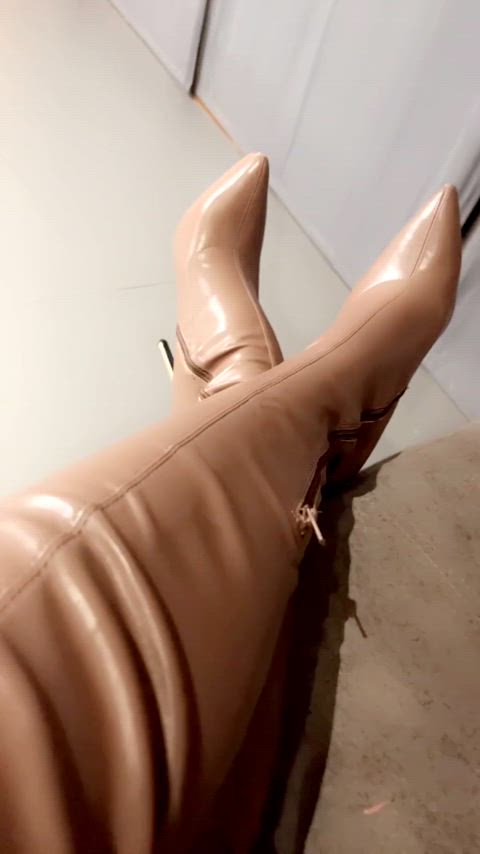 How's the sound of some new leather boots?