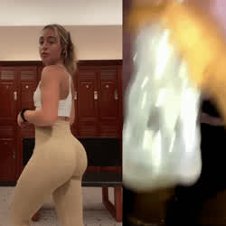 Delaney loves putting her ass on display for masterbation purposes