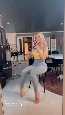 blonde milf non-nude norwegian gif