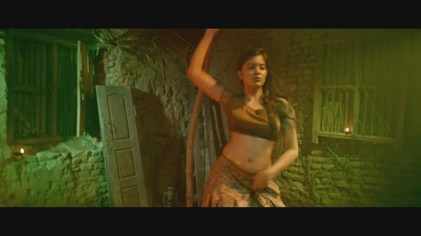 cute dancing saree gif