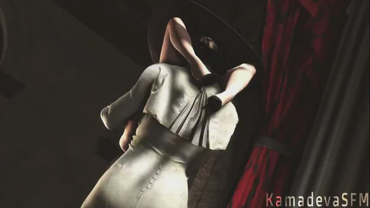 Lady dimitriscu licking ada Short Movie (KamaDevaSFM)[resident evil]