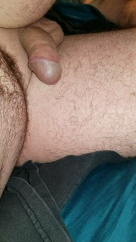 All Clear! Massive precum from prostate massage.