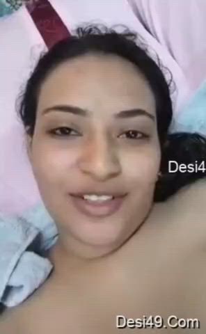 Indian 🍑girl show her 😍boobs and 💋pussy Full video