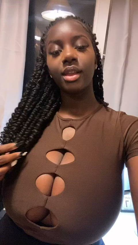 big tits ebony huge tits natural tits tiktok tits gif