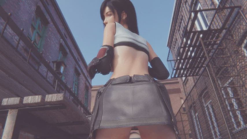 3D Animation Missionary Pussy Tifa Lockhart gif