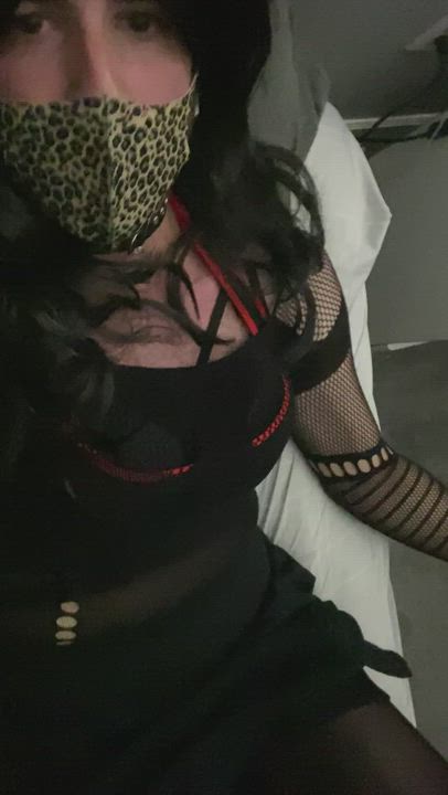 anal crossdressing dildo sissy submissive trans gif