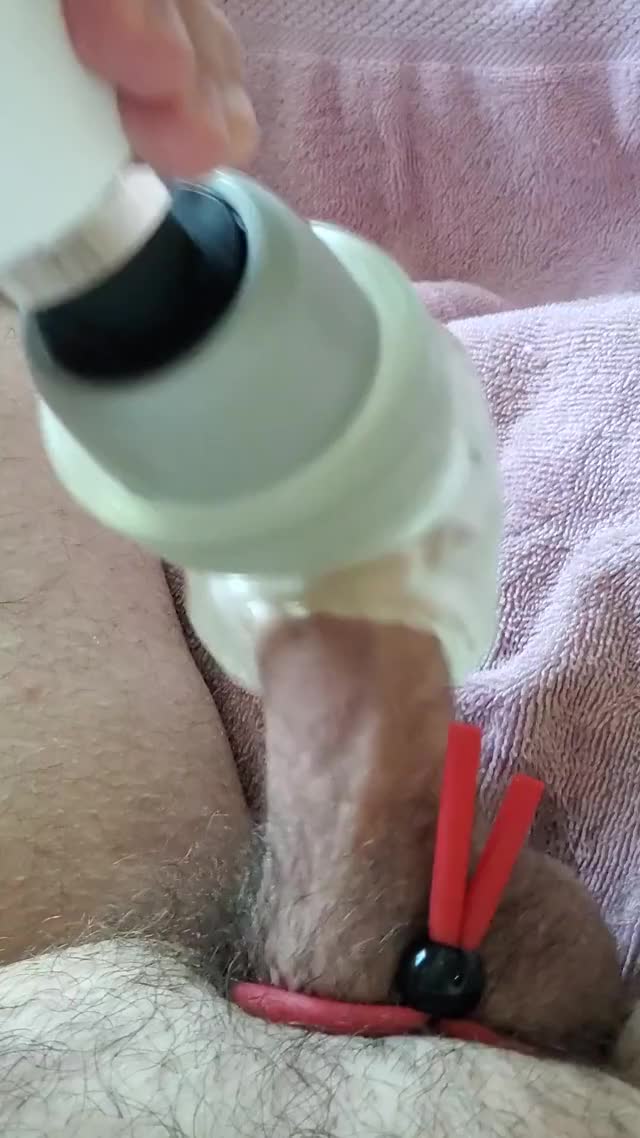 Doxy Wand with Cup Attachment - Part 3 - The Cumshot