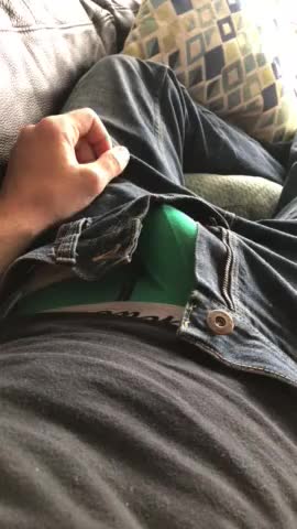 Playing with my bulge