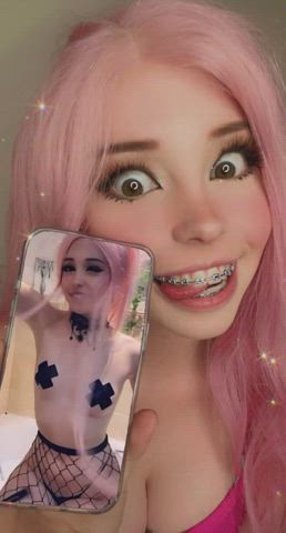 anal play bdsm belle delphine costume masturbating pmv teen gif