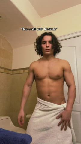 Celebrity Gay TikTok Towel gif