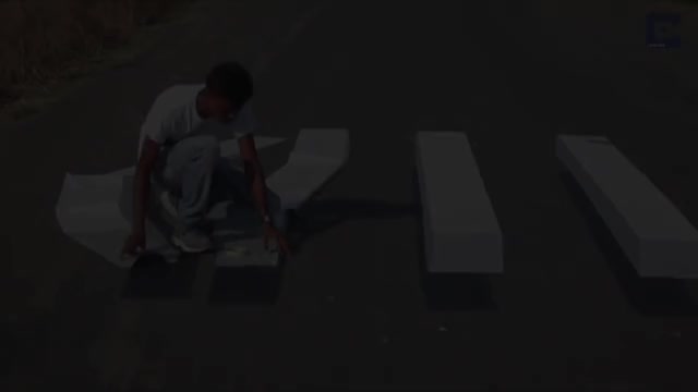 3 D crosswalk