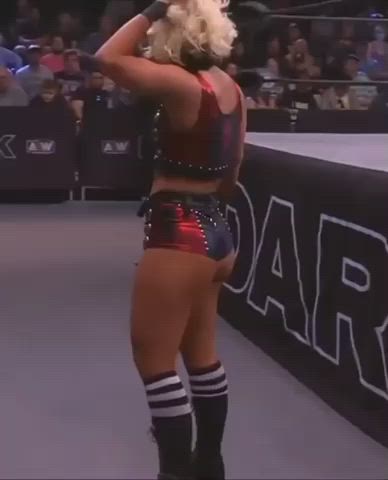 ass big ass blonde pawg thick thighs wrestling gif