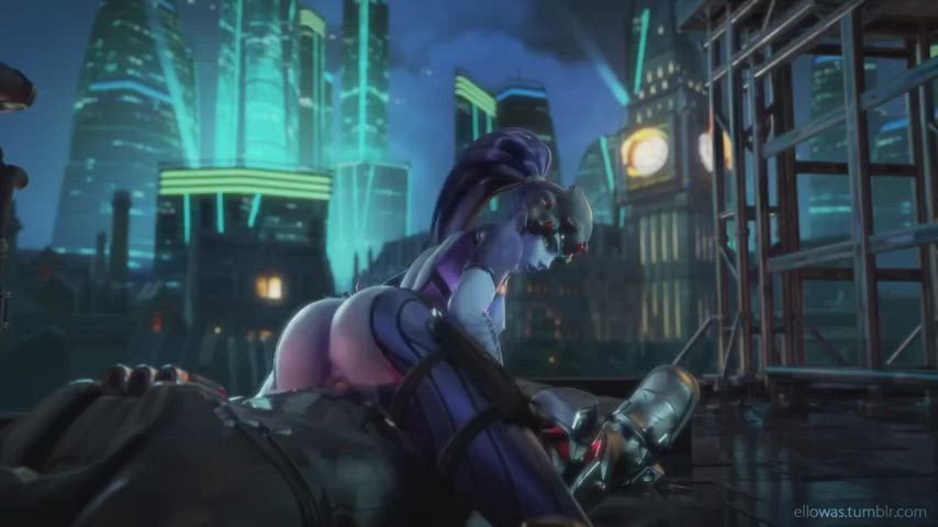 3d hentai overwatch reverse cowgirl rule34 gif