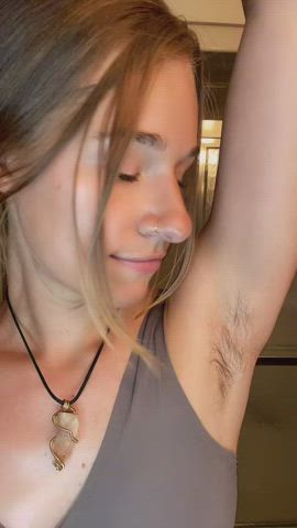 angel armpits close up cute hairy non-nude shaved tease teen tiktok gif