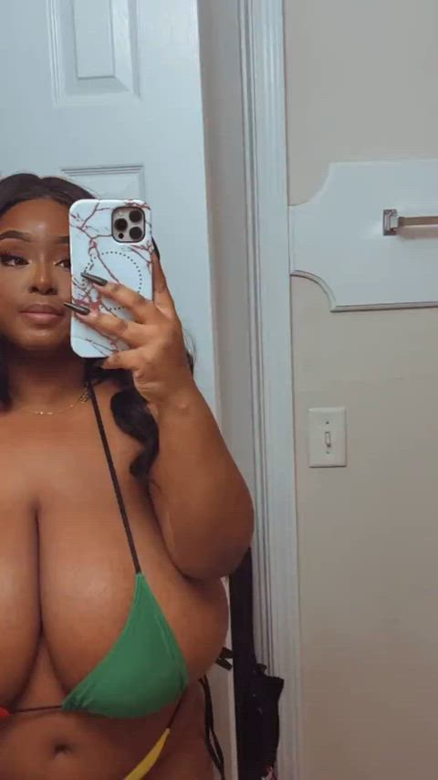 big tits bikini boobs ebony huge tits tits gif