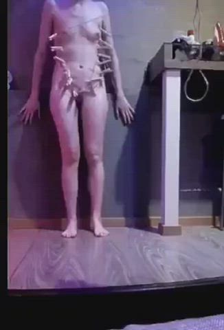 femdom subil arch torture gif