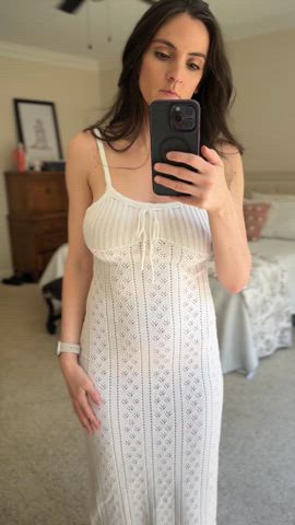 Summer dress season provides a lot of opportunity for flashing or fucking. (F41)