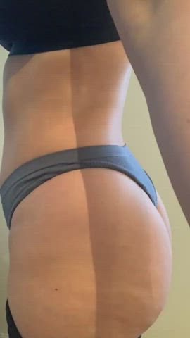 ass yoga yoga pants gif