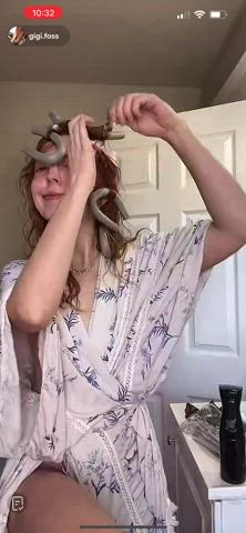 accidental nipslip tiktok gif