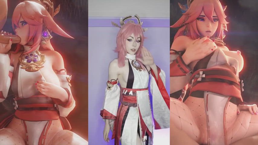 animation bwc babecock cosplay hentai split screen porn tiktok gif