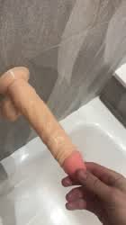 Bisexual Dildo Handjob gif