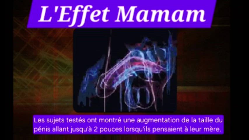 Votre mère vous fait cet effet ? Does your mother have this effect on you ? 🍆🍆🍆😁