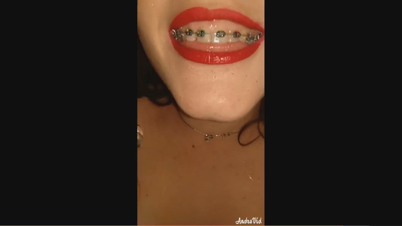 Alyssa Quinn Cum and Braces