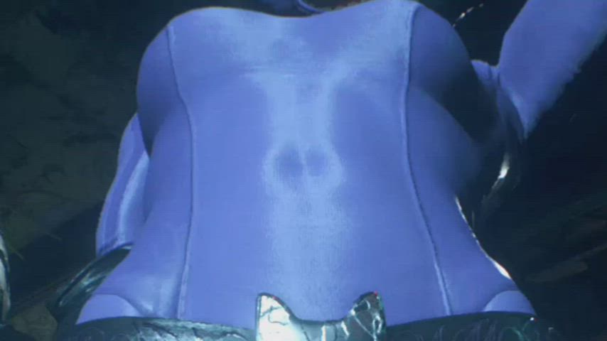 belly button bodysuit cosplay gif