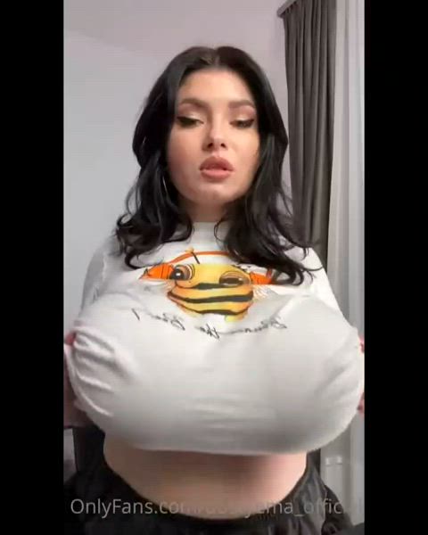 amateur big tits caption censored gif