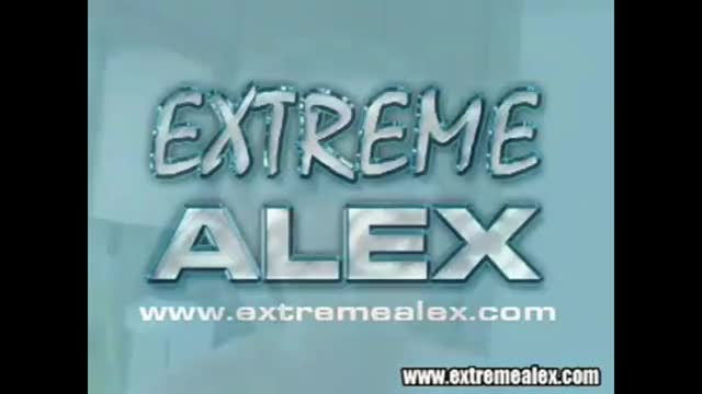 Extreme Alex strapon lesbian puke - Alex's friend pukes when sucking the strapon,