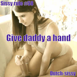 Caption Sissy Submissive gif