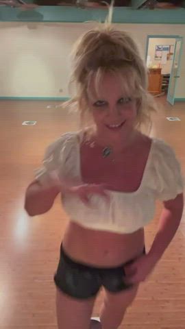 Britney Spears Dancing Legs gif