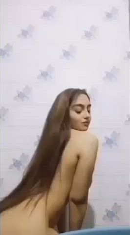 Ass Bathroom Desi Long Hair Nude Petite Solo Webcam gif