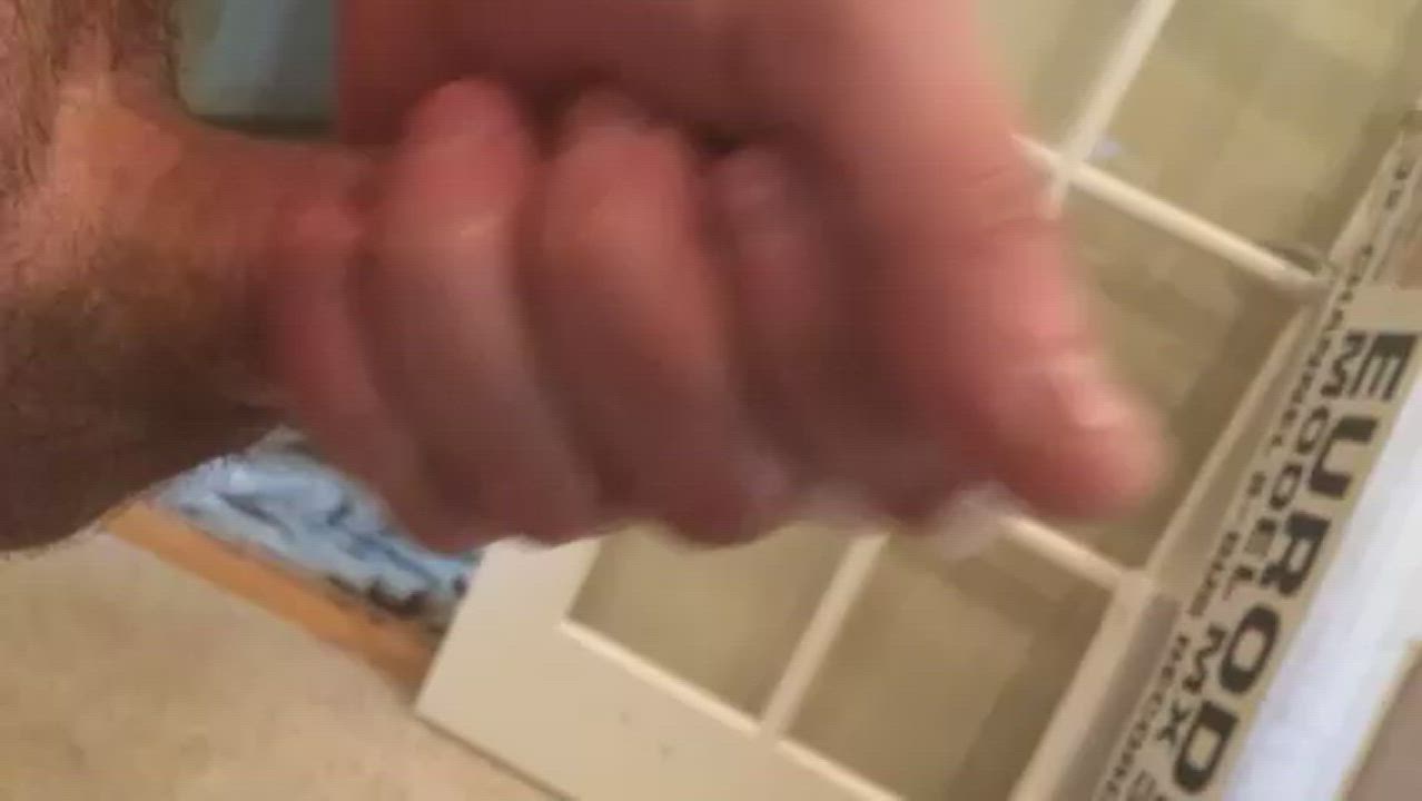 Cum Hands Free Male Masturbation gif