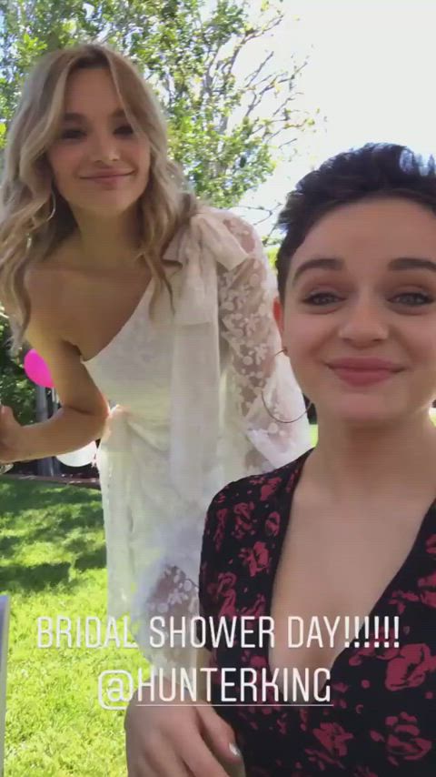 actress joey king sister gif