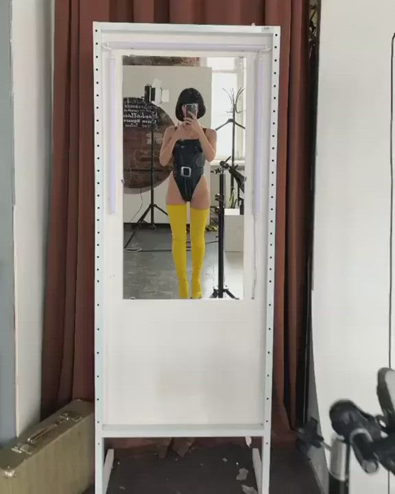 latex model softcore solo gif