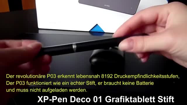 XP-Pen Deco 01 Grafiktablett Stift