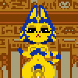 Ankha - Pixel Animation (Futa version)