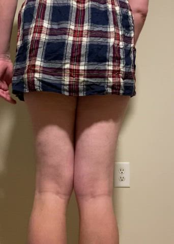 ass butt plug femboy gay schoolgirl sissy thong trans twink gif
