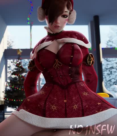 D.Va Christmas Fuck (No1nsfw)