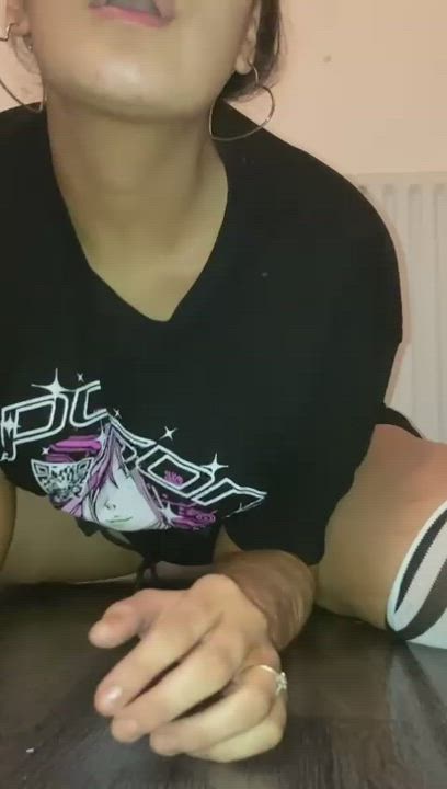 Bought a BBC dildo to humiliate my white boyfriend. His little dick was twitching