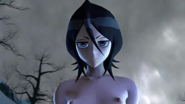 Rukia From Bleach Gets Creampied