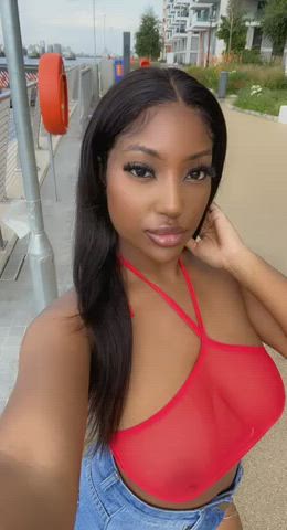 boobs ebony tits gif