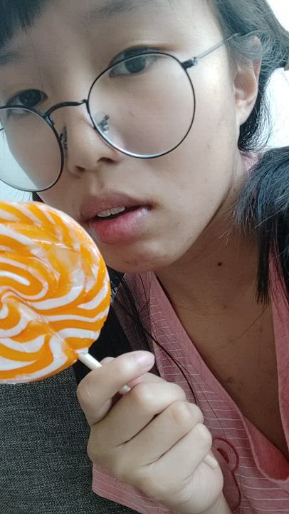What? I'm just eating my lollipop ?