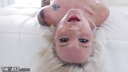 Blonde Dakota Skye Face Fuck Small Tits Teen gif