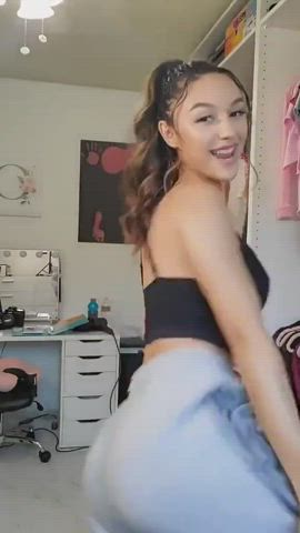 big tits cleavage tiktok gif