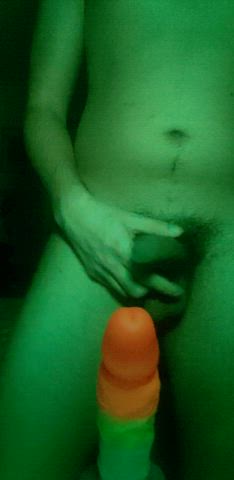 dildo frotting gay gif