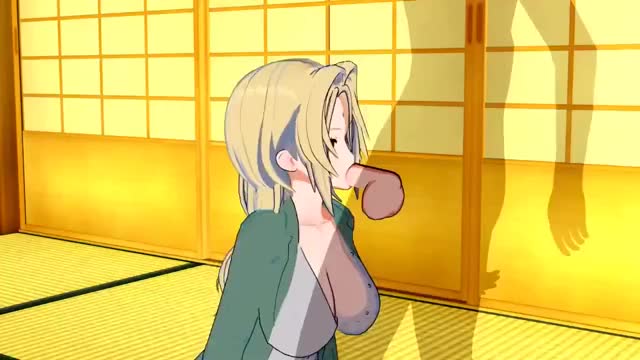 Tsunade sucks and fucks (HentaiGames4U) [Naruto]