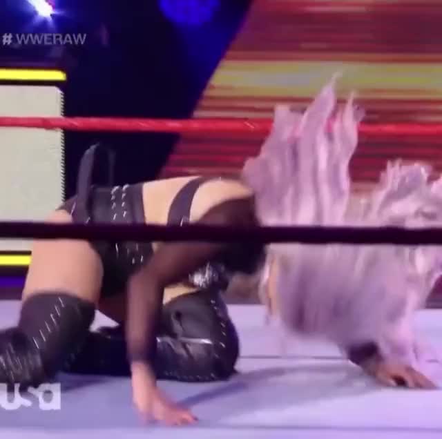 Liv Morgan hair flip.